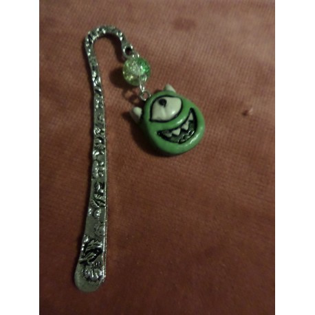 Bookmark little blue Monster