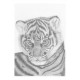 Pack of 6 Tiger Notelets