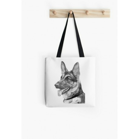Small tote bag, with drawing of Baby Orangutan