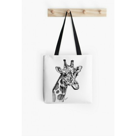 Small tote bag, of giraffe