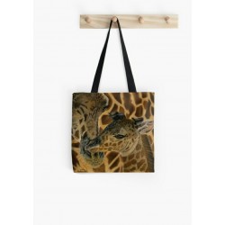 Medium tote bag, with drawing of Orangutan