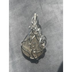 Hand crafted Pendant Amazonite