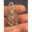 Hand crafted Pendant Rhodonite