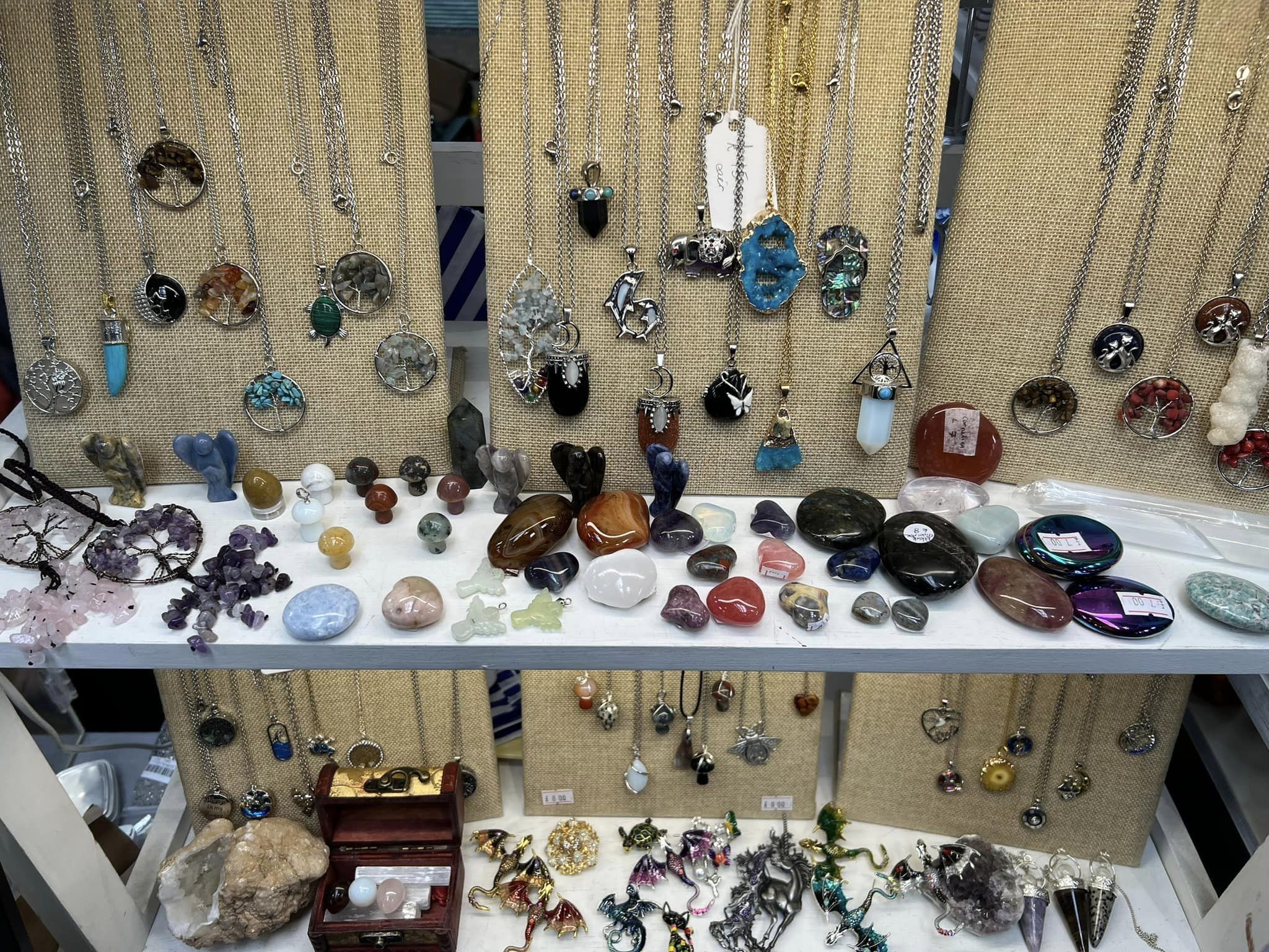 crystal jewellery
