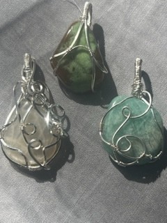 wire wrapped jewellery