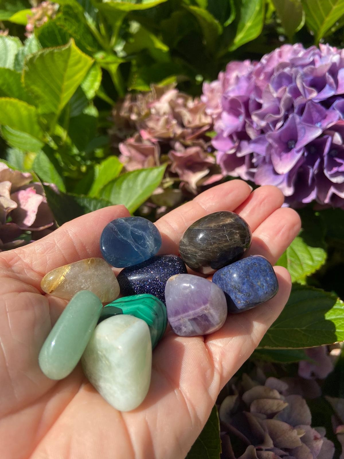 tumbled stones